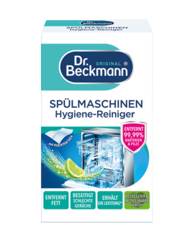 Dr. Beckmann Spuelmaschinen Hygiene­reiniger, mit Zitrus­ Frische, 75g